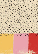 Colourful abstract canvas print wall art home decor