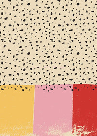 Colourful abstract canvas print wall art home decor