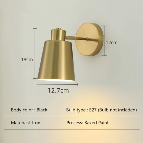 Vintage adjustable wall light for stylish interior lighting - vue 10 sur 9