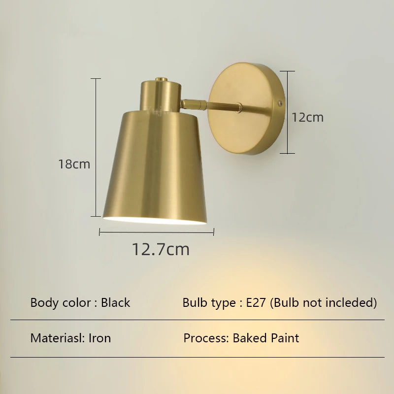 Vintage adjustable wall light for stylish interior lighting - vue 9 sur 9
