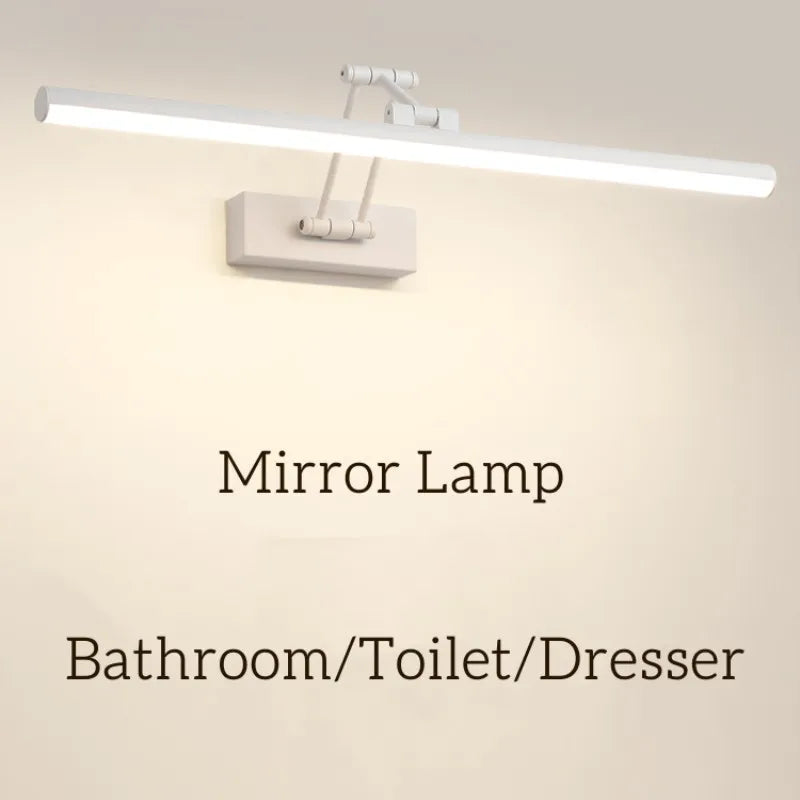 lampe led étanche pour miroir armoire pliable télescopique - vue 5 sur 16