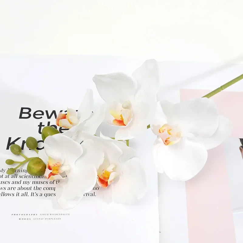 Realistic artificial phalaenopsis flowers for various decorations - vue 10 sur 11