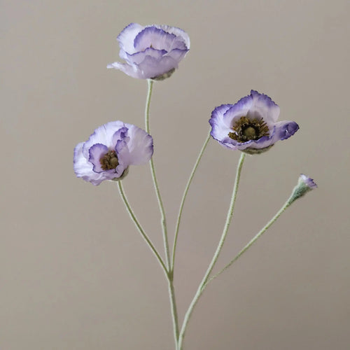 fleurs artificielles de pavot pour décoration mariage jardin et DIY