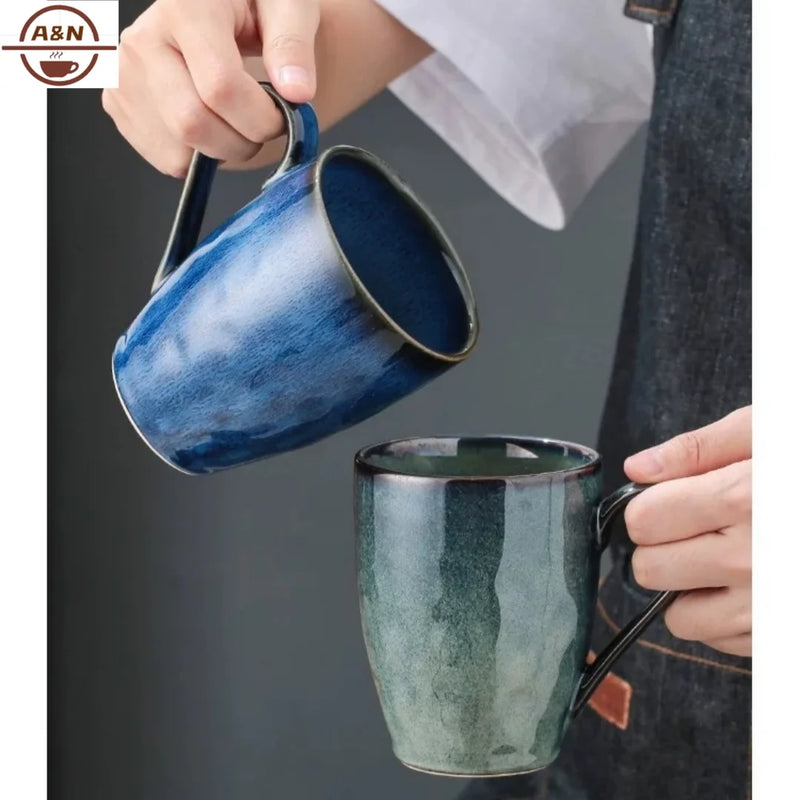 Tasses céramique grande capacité style minimal 350 ml