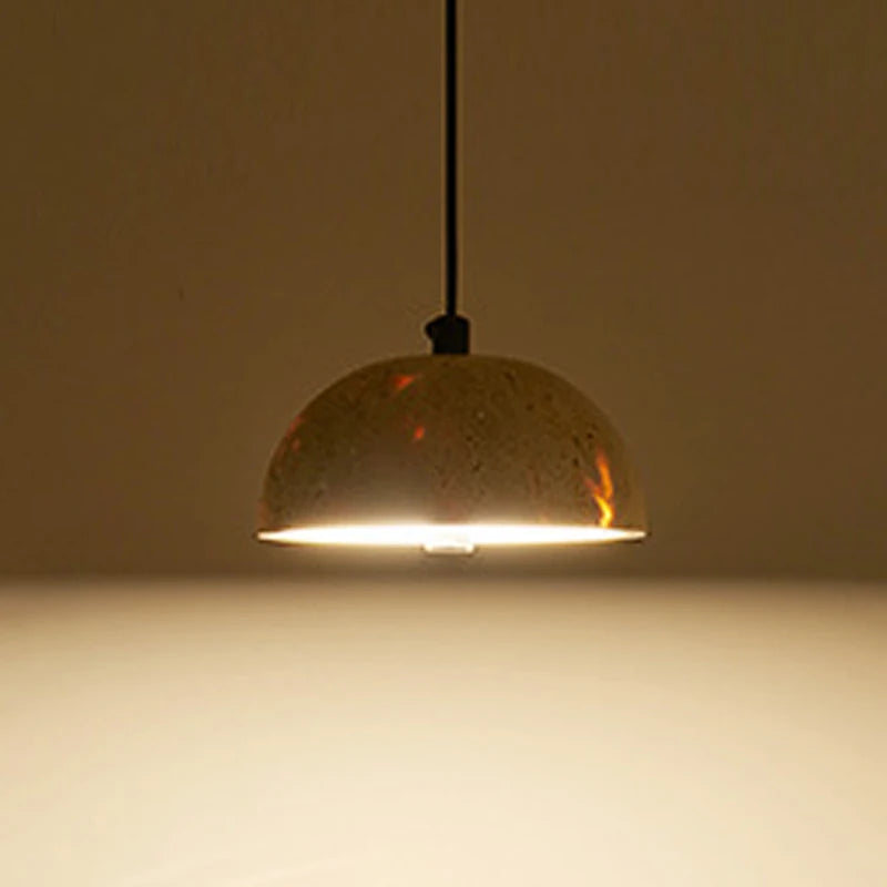 Wabi Sabi 3-head minimalist pendant light for restaurants - vue 4 sur 6