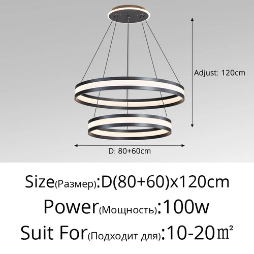 lustre minimaliste moderne italien pour une ambiance luxueuse - vue 13 sur 15