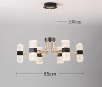 lustre décoratif design éclairage intérieur fantaisie