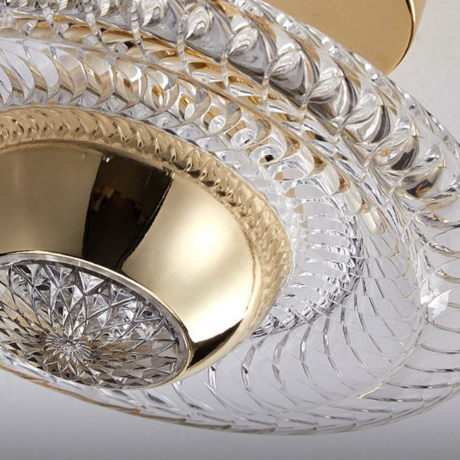 Plafonnier moderne LED en verre luxury Armaton - vue 4 sur 6