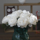 Realistic artificial peony for decoration and weddings