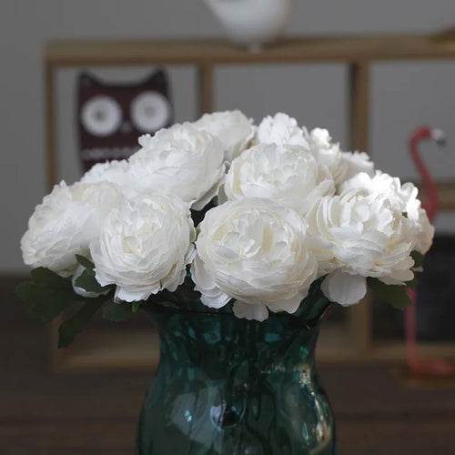 Realistic artificial peony for decoration and weddings - vue 7 sur 14