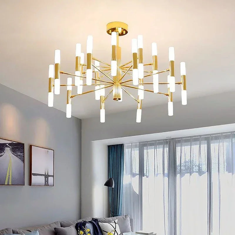 suspension moderne en acrylique pour décoration intérieure élégante - vue 2 sur 18