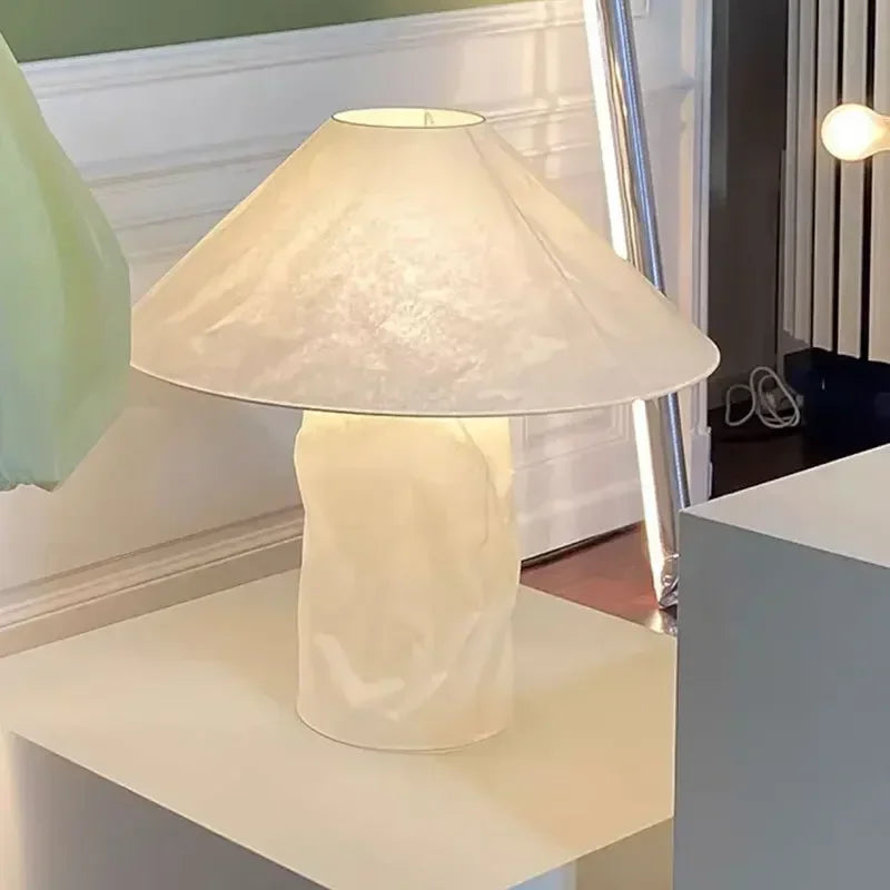 lampe à poser de luxe style wabi-sabi nordique design créatif - vue 5 sur 9