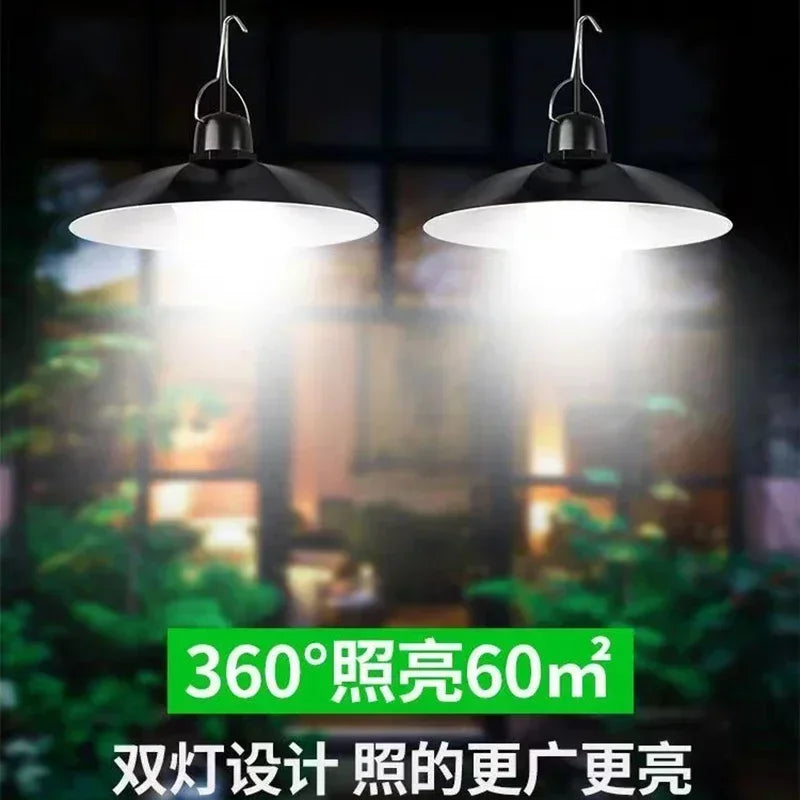 suspension solaire led télécommandée pour jardin et camping extérieur - vue 11 sur 10