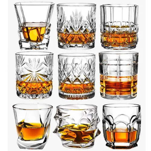 verres à whisky old fashioned relief élégant résistants