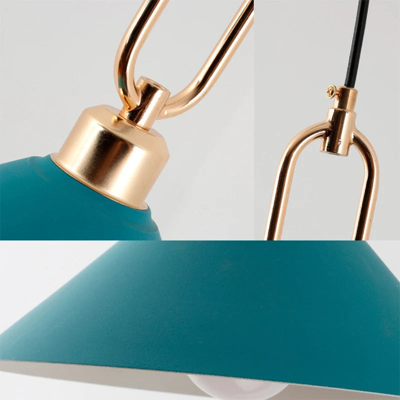 lampe suspendue métallique vantage réglable en hauteur - vue 6 sur 12