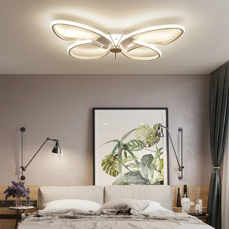 lustre intérieur moderne à leds pour décoration maison - vue 4 sur 8