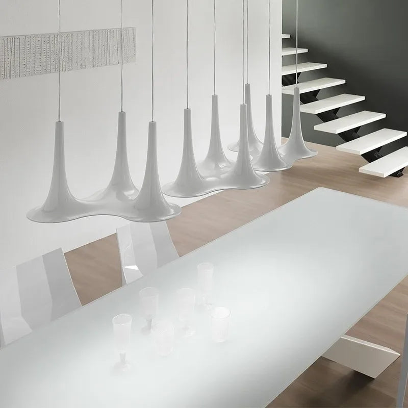 suspension en métal au design italien pour intérieur moderne - vue 4 sur 8