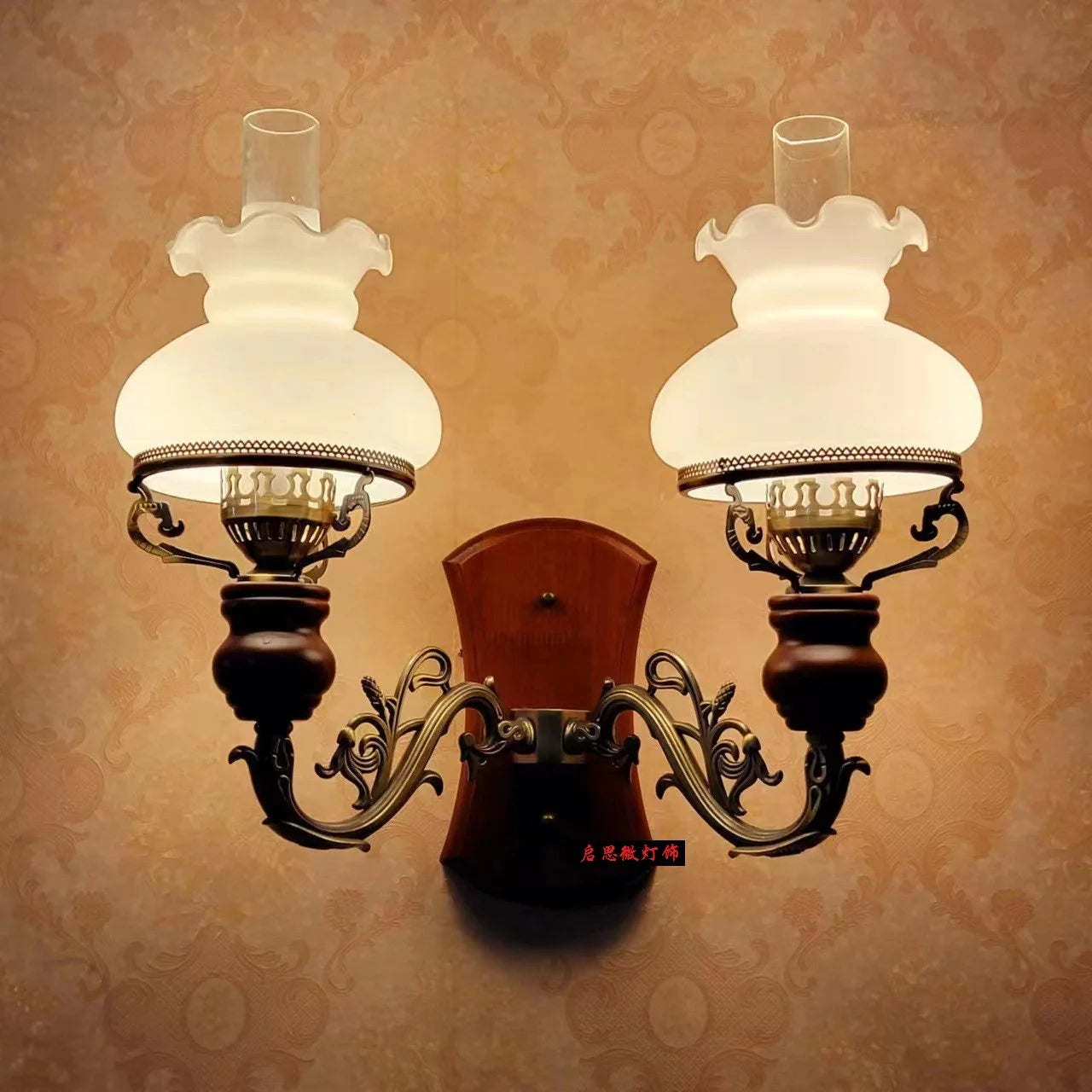 Applique murale led à deux têtes pour décoration intérieure - vue 5 sur 9