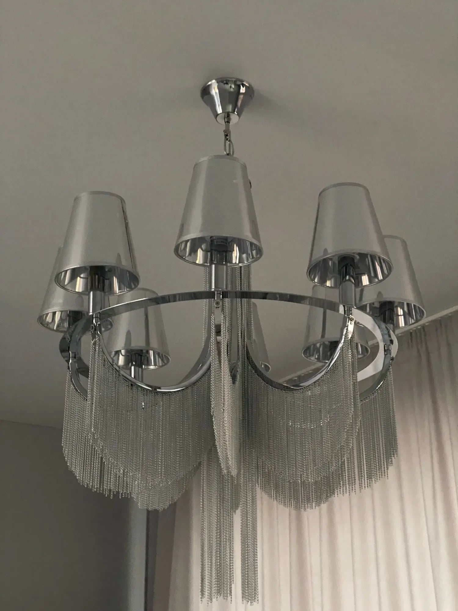 lustre de luxe pour mariage entrée et décoration élégante - vue 3 sur 15