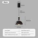 Nordic LED pendant light with adjustable height for home decoration, dining room, living room, bedroom, bedside lighting