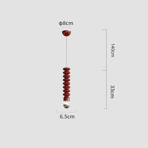 suspension nordique design bauhaus pour une ambiance chaleureuse - vue 9 sur 10