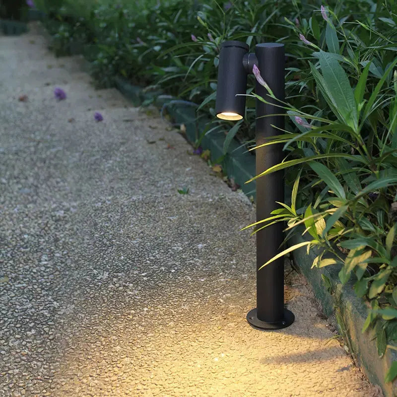 lampe de pelouse extérieure à led pour éclairage de jardin et paysage - vue 4 sur 7