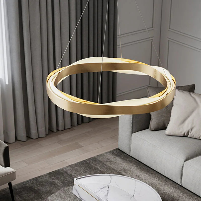 lustre moderne pour un éclairage design et élégant - vue 5 sur 10