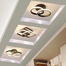 Moderne Led allée lumière plafonniers vestiaire couloir balcon Foyer plafonnier acrylique décoration maison lustre Luminaire