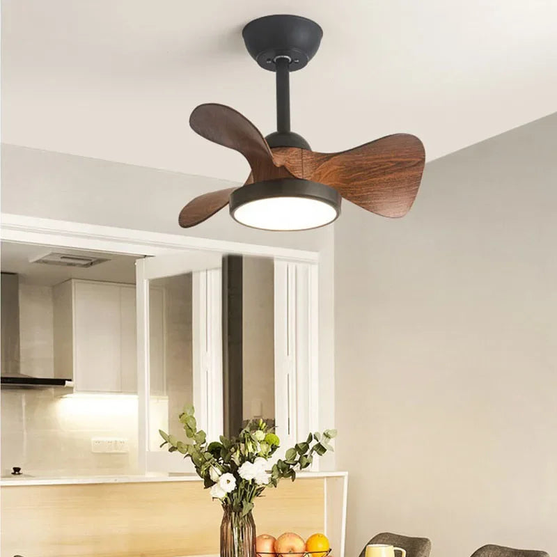 plafonnier ventilateur lumineux télécommandé pour chambre d'enfants - vue 7 sur 14