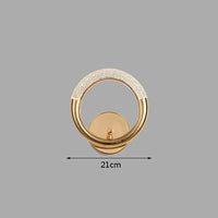 Nordic minimalist creative luxury ring floor lamp