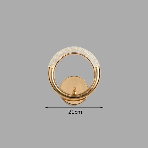 Nordic minimalist creative luxury ring floor lamp
