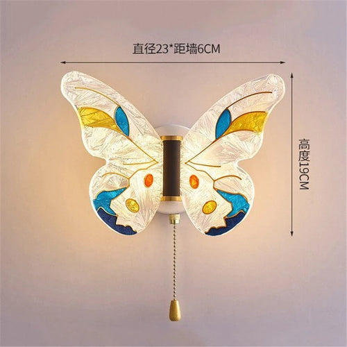 applique murale papillon décorative design nordique pour intérieur moderne - vue 7 sur 7