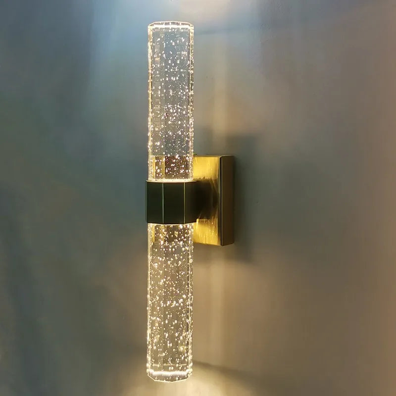 applique murale led moderne avec bulle pour fond tv - vue 6 sur 11
