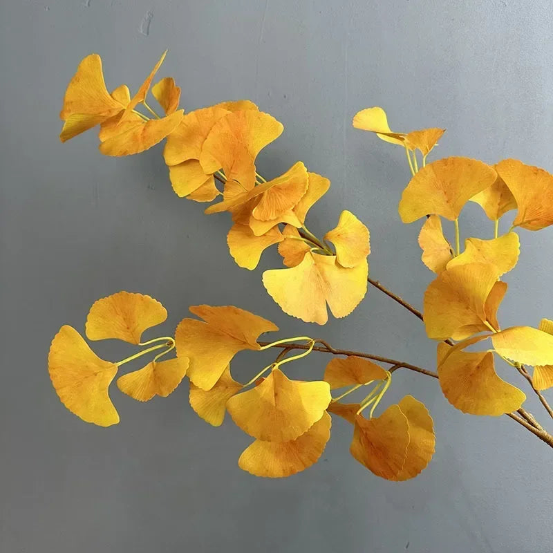 plante décorative ginkgo artificielle à trois fourches pour extérieur - vue 4 sur 6