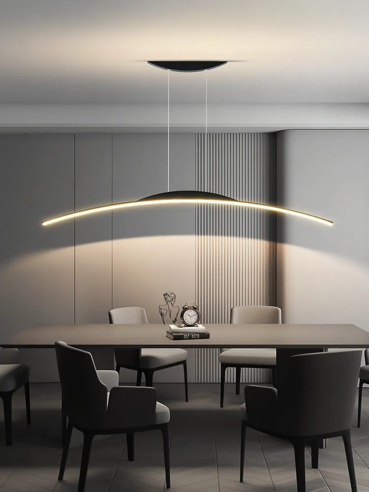 lustre nordique moderne éclairage suspendu simple bureau cafétéria bar