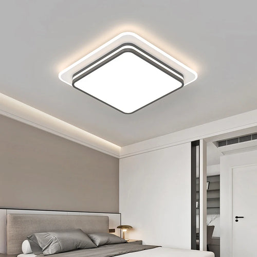 Modern minimalist LED ceiling light for creative decor - vue 3 sur 15
