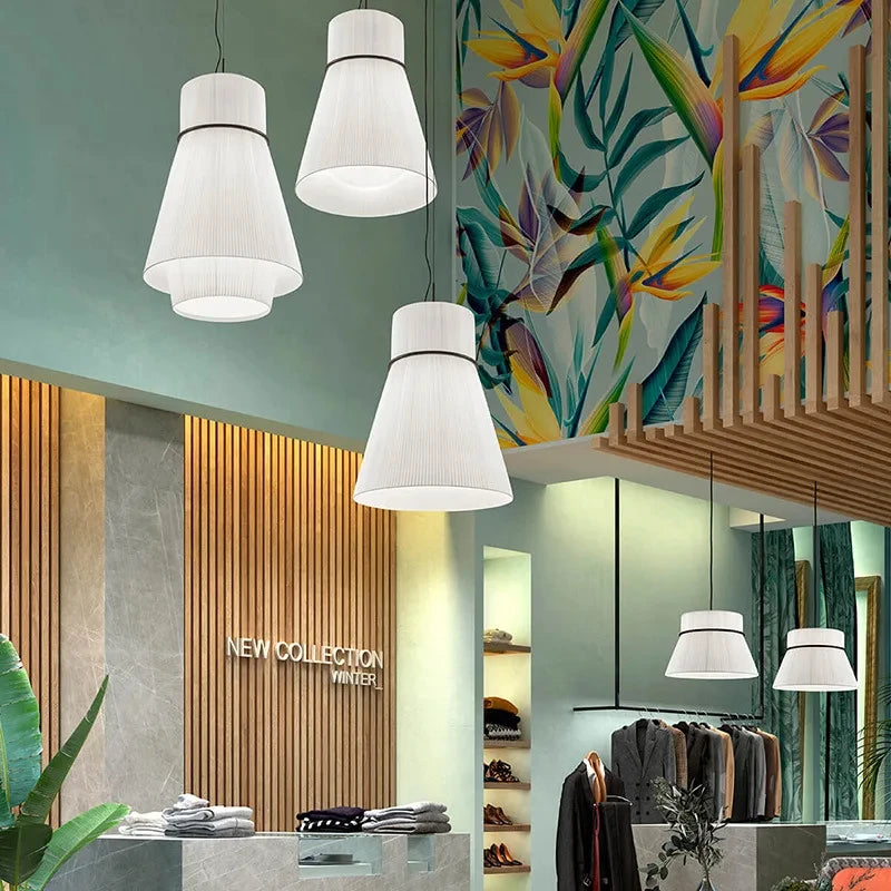 lustre rétro créatif pour hôtel et restaurant japonais