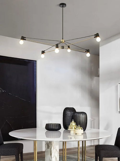 Minimalist postmodern decorative glass lamp for interiors - vue 3 sur 8