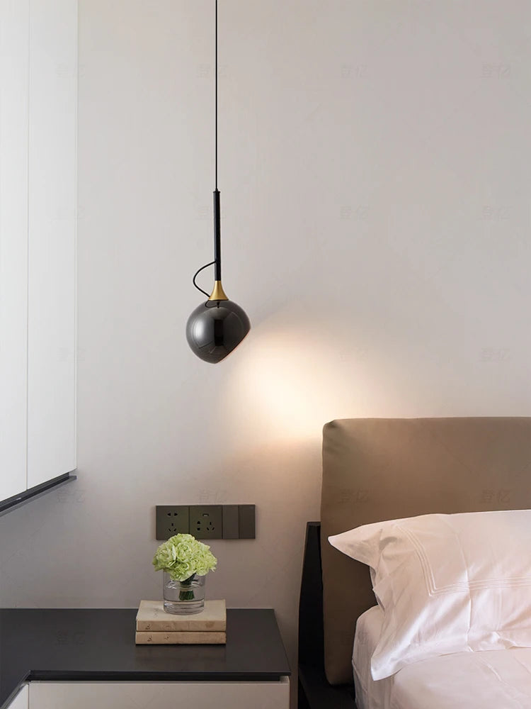 lampe de chevet magnétique moderne et minimaliste réglable - vue 4 sur 9