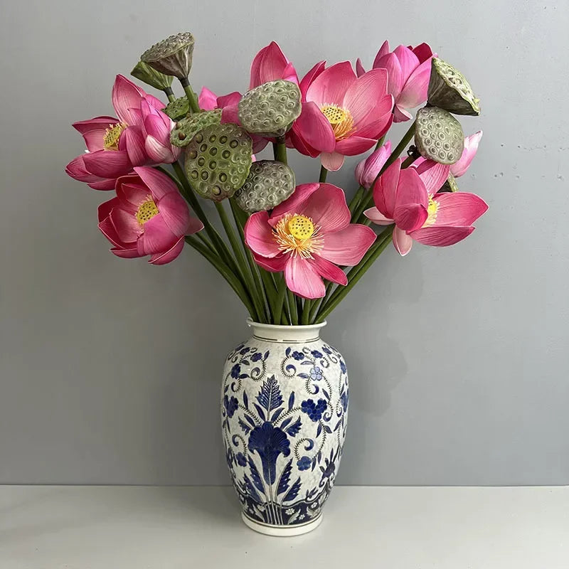fleurs décoratives en pu pour mariage et hôtel - vue 7 sur 23
