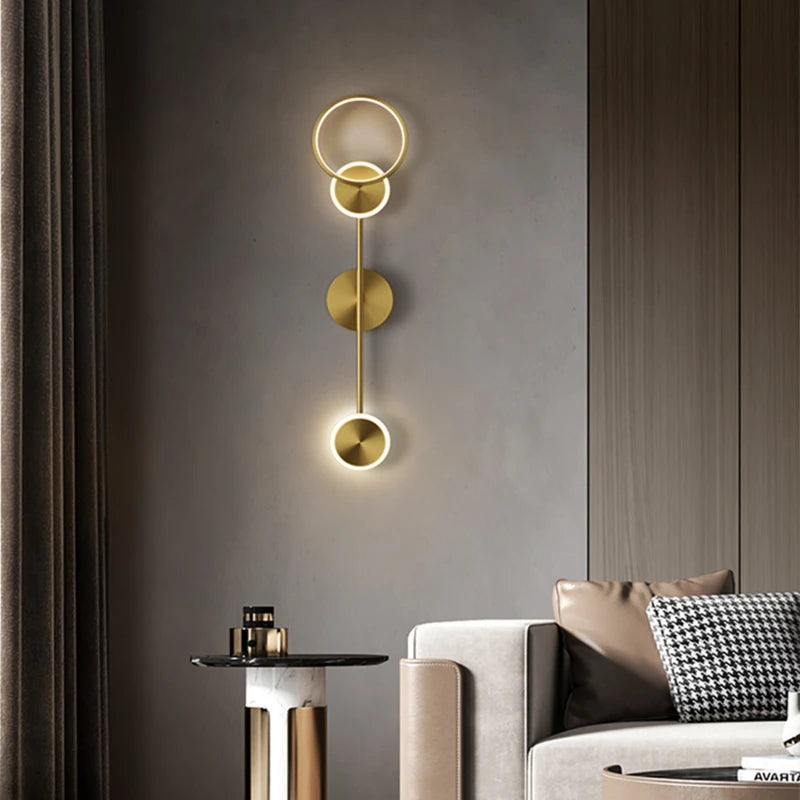 Applique murale LED moderne de luxe nordique - vue 4 sur 7