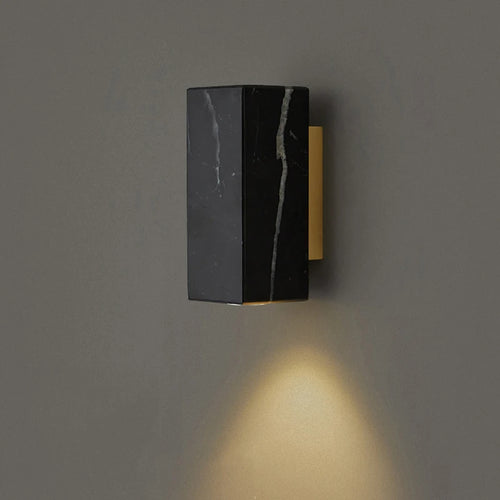 applique murale en marbre pour décoration et éclairage d'allée