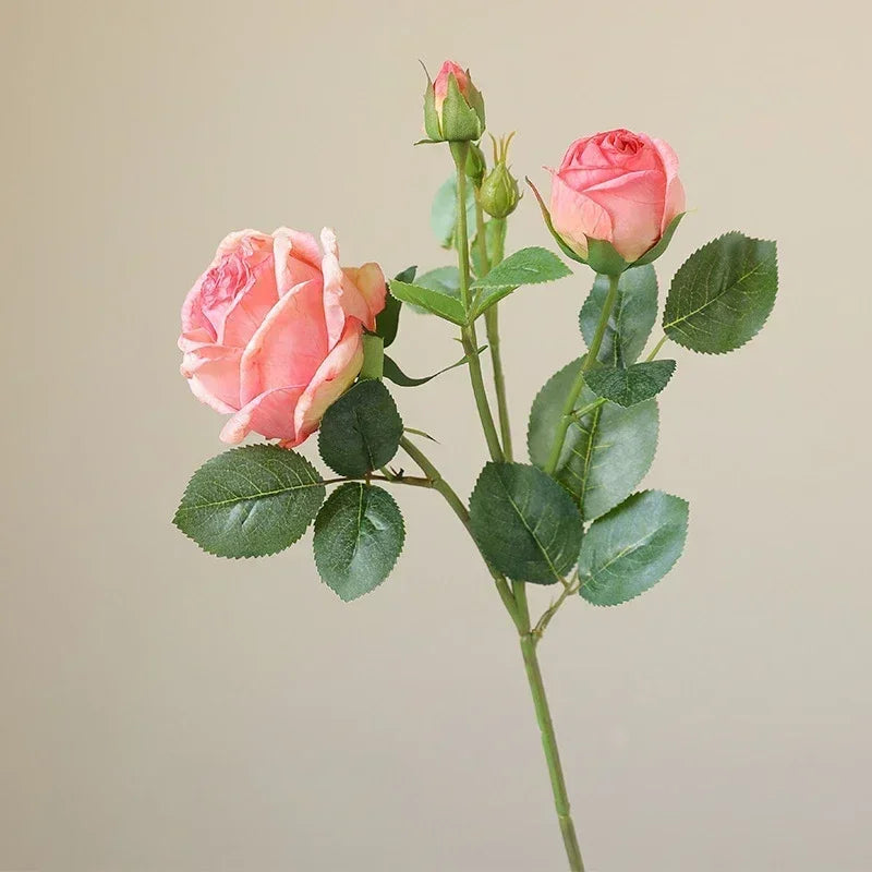 roses artificielles en soie pour décoration intérieure et extérieure - vue 9 sur 10