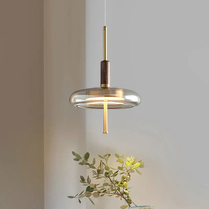 Suspension led design nordique moderne et créatif pour intérieur