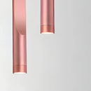 lustre moderne minimaliste en aluminium