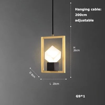lustre suspendu à led pour un éclairage moderne et élégant - vue 23 sur 25