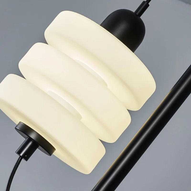 lustre en verre nordique pour décoration intérieure moderne - vue 6 sur 7
