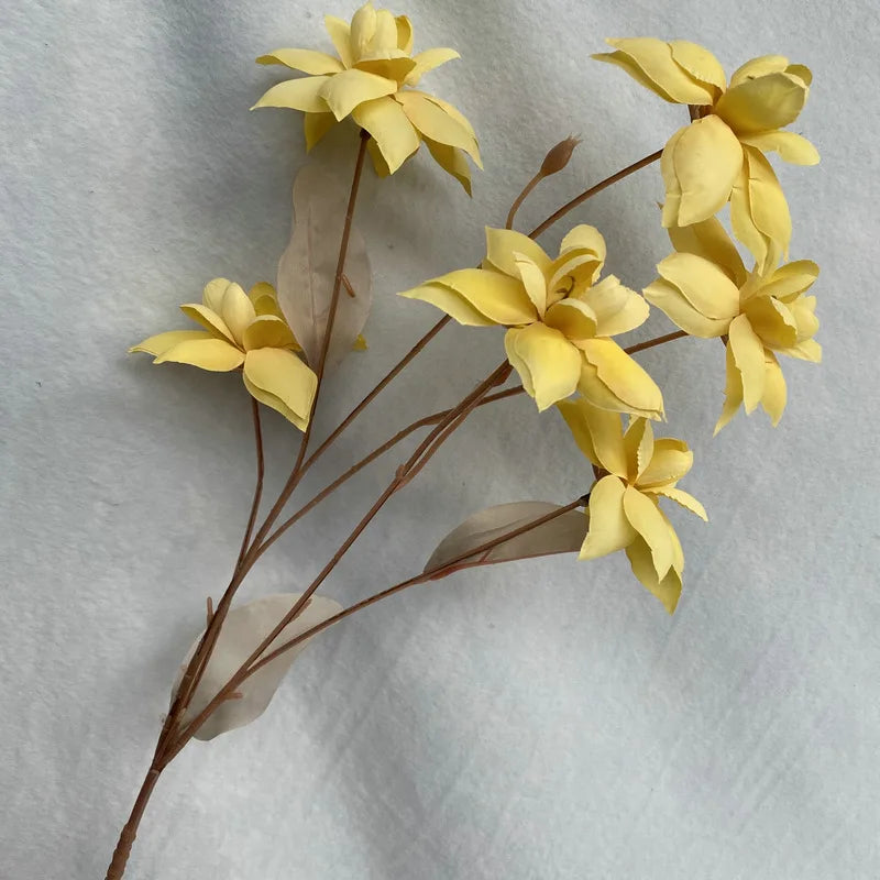 fleurs artificielles en tissu décoratives pour mariage et événements - vue 11 sur 14