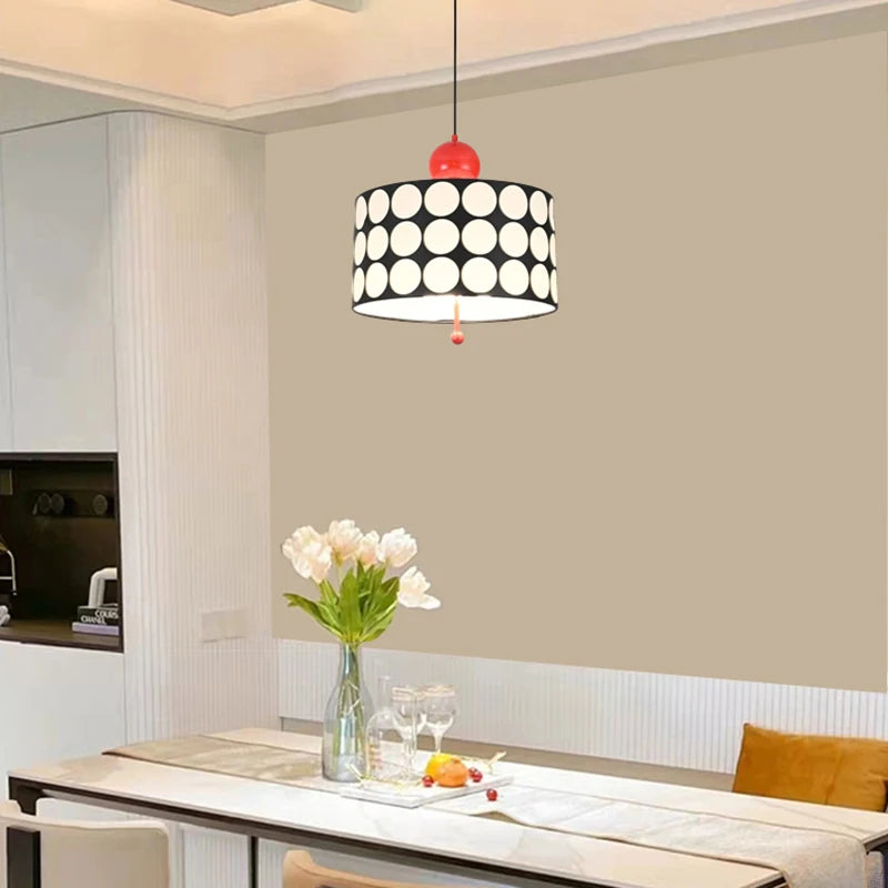 suspension cylindrique en métal luminaires suspendus - vue 4 sur 7