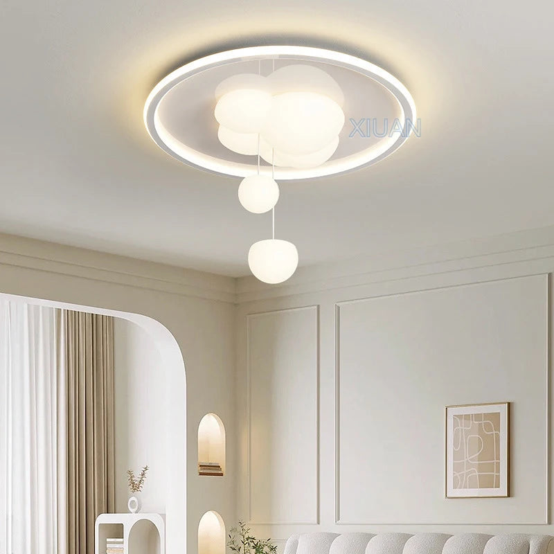 lustre romantique à bulles pour salon et bureau - vue 3 sur 19